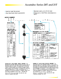 Thumbnail of document Data Sheet - 20T/21T Threaded Insertion Accutube